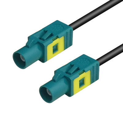 FAKRA Cable Connector Z-Code WaterBlue Color For Driver Assistance Systems