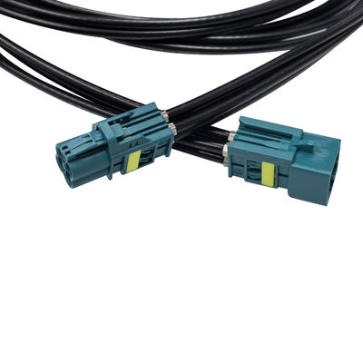 मिनी FAKRA Z कोड केबल स्थिर पीछे की सीट मनोरंजन कनेक्टिविटी के लिए